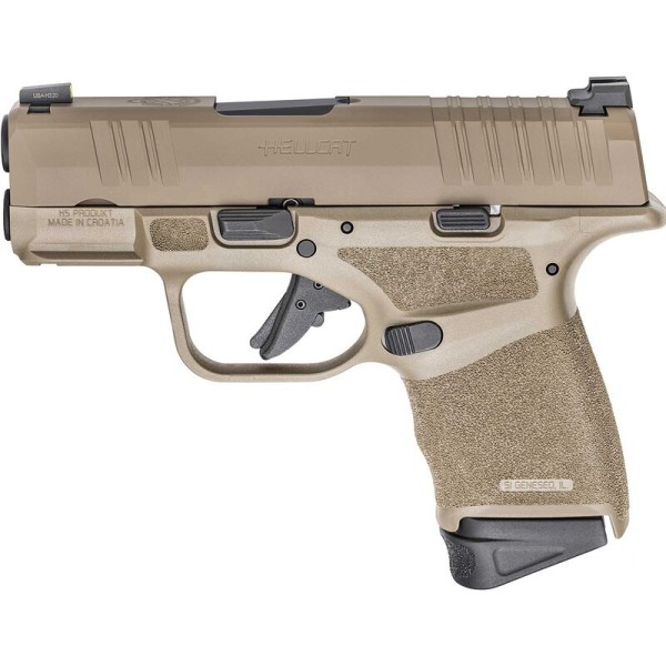 Springfield Armory HELLCAT 9mm Semi Auto Pistol 3" Barrel 13 +1 Rounds Desert FD... - Image 2